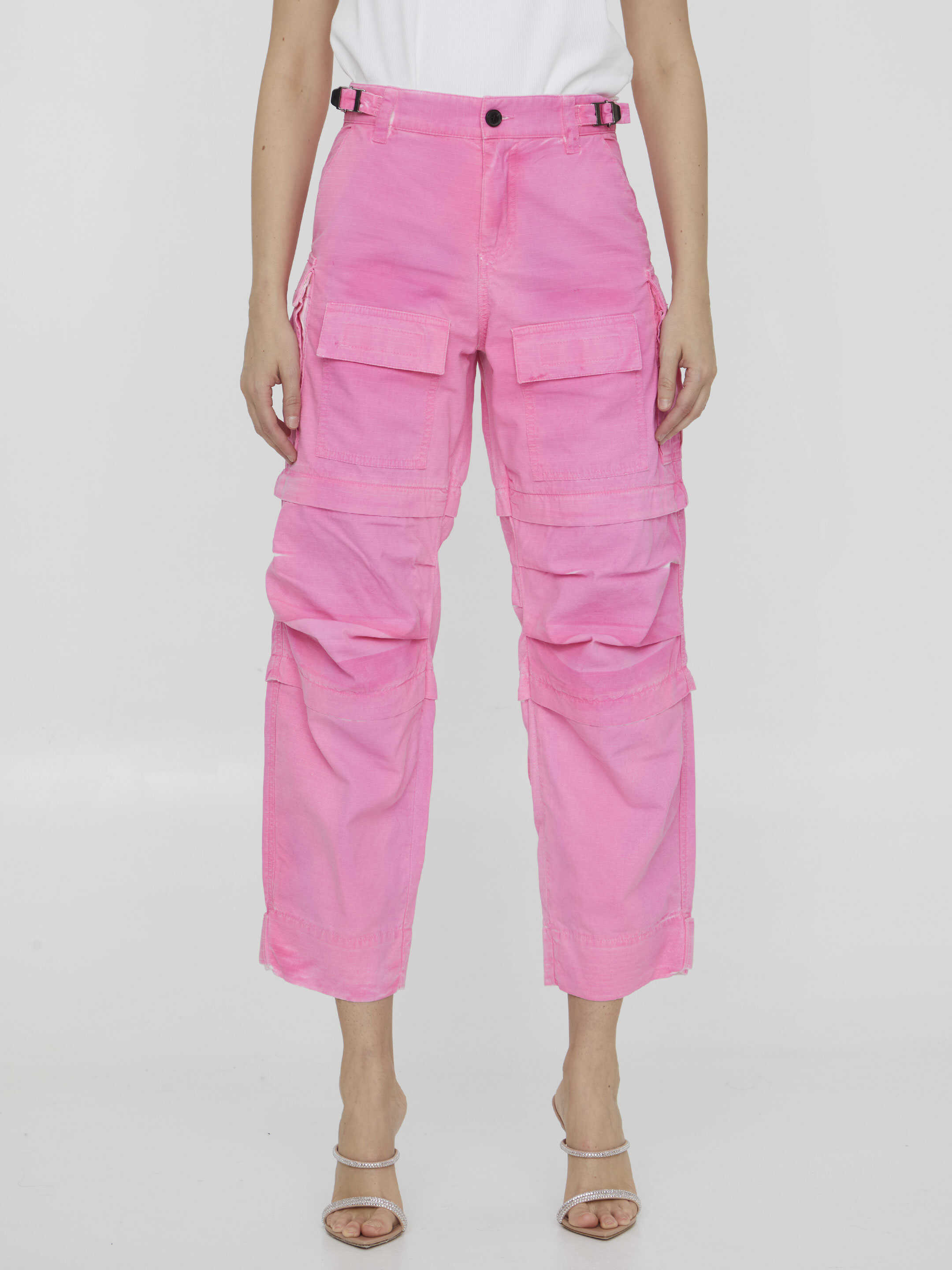 DARKPARK Julia Cargo Pants Pink