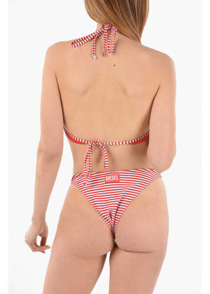 Costume de baie intregi Diesel Striped Details Leggy Silhouette Bfsw-Katrien One Piece Swim Red Femei (BM 9742517) 2