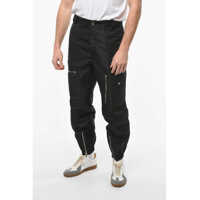 Pantaloni casual Nylon Cargo Pants With Cuffed Hems Barbati