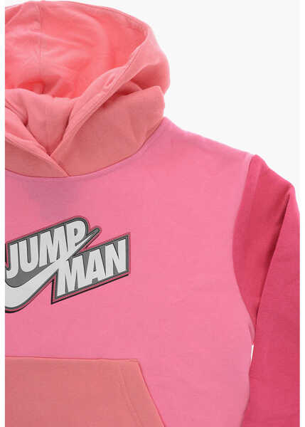 Bluze de trening Nike Air Jordan Fleeced Cotton Jumpman Hoodie Pink Baieti (BM 9743189) 2