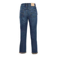 Blugi evazati Dama - Blugi evazati Jacob Cohen Cropped jeans Blue Femei (BM 9743585) - B-mall.ro