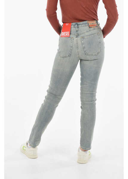 Blugi skinny Diesel Stretch Denim Skinny Fit Babhila Jeans Blue Femei (BM 9743762) 2