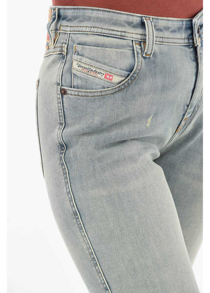 Blugi skinny Diesel Stretch Denim Skinny Fit Babhila Jeans Blue Femei (BM 9743762) 3