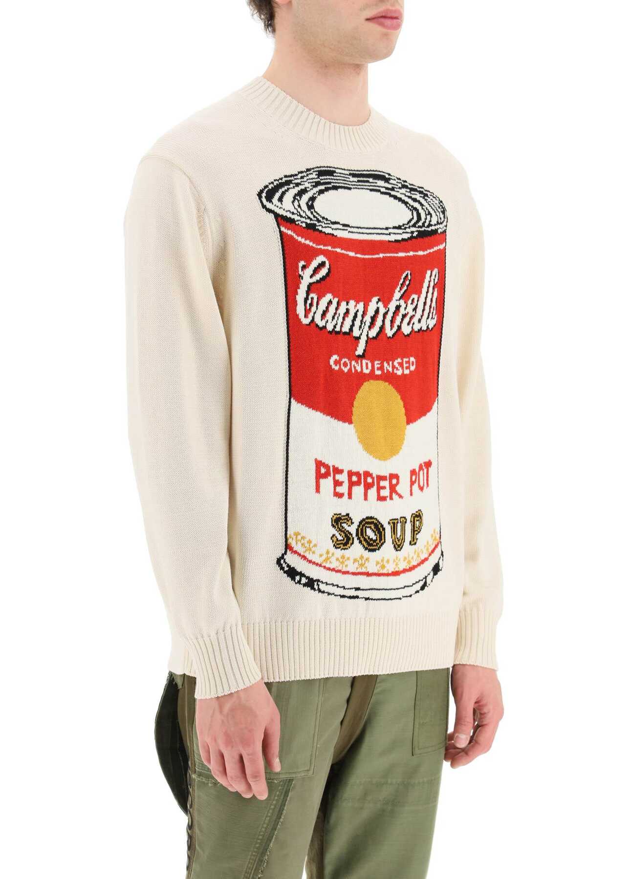 JUNYA WATANABE \'Campbell\'s Soup Can\' Pullover RED