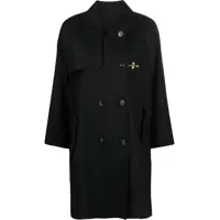 Paltoane Double-Breasted Trench Coat Femei