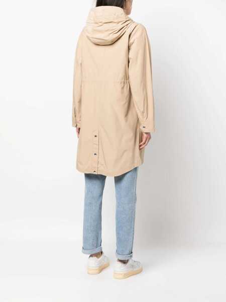 Geci Parka Woolrich Long Summer Parka BEIGE Femei (BM 9744761) 4