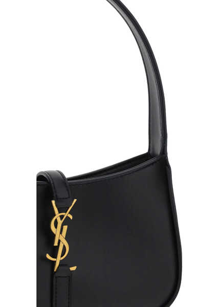 Genti de umar Saint Laurent Mini Hobo Shoulder Bag BLACK Femei (BM 9744896) 4