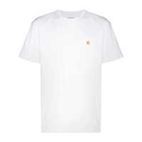 Tricouri Carhartt T-shirt I026391 00RXX WHITE GOLD Barbati