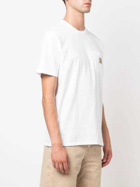 Tricouri Carhartt Carhartt T-shirt I030434 89XX BLACK Xx White Barbati (BM 9745070) 3