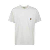 Tricouri Carhartt T-shirt I030434 02XX WHITE Barbati