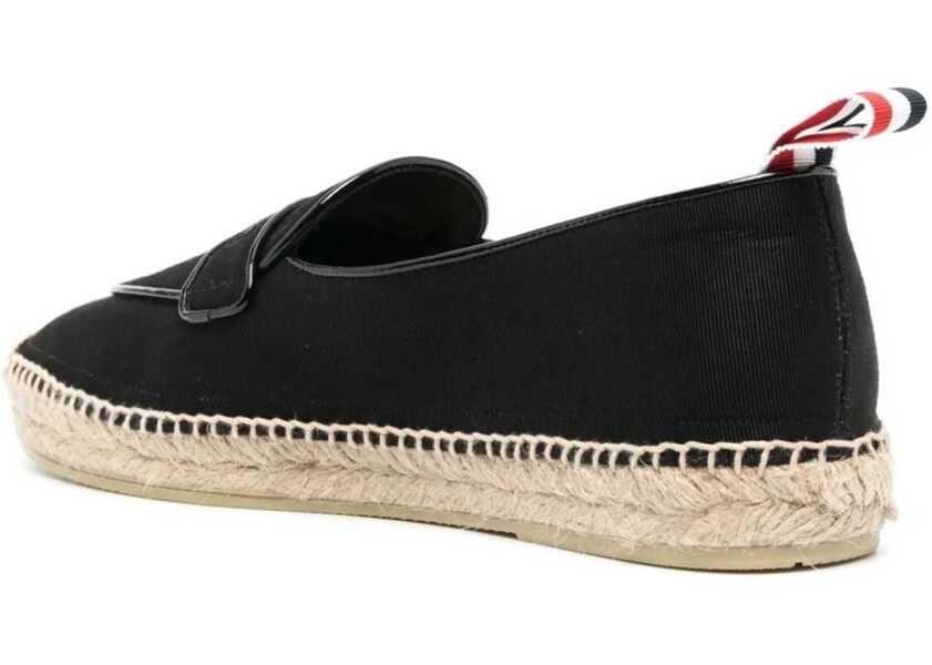 Mocasini Thom Browne Espadrille Penny Varsity BLACK Femei (BM 9745172) 3