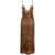 ALANUI "Mother Nature" Dress BROWN