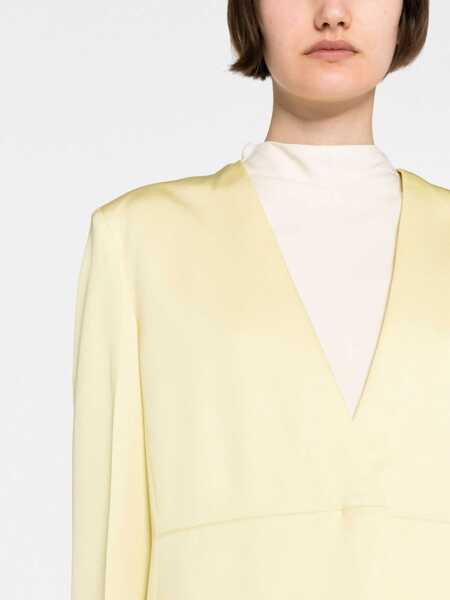 Sacouri office Jil Sander Jacket With Back Slit YELLOW Femei (BM 9745223) 3
