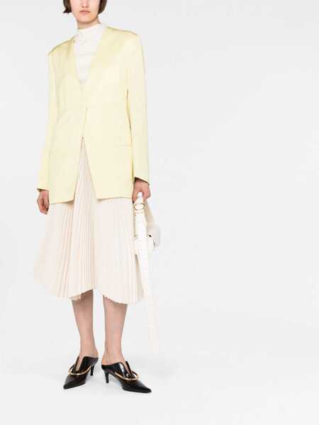 Sacouri office Jil Sander Jacket With Back Slit YELLOW Femei (BM 9745223) 4