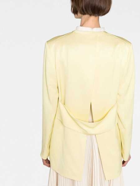 Sacouri office Jil Sander Jacket With Back Slit YELLOW Femei (BM 9745223) 5