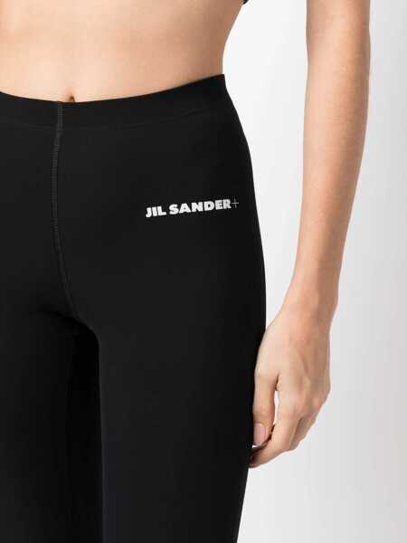Pantaloni casual Jil Sander Leggings With Logo BLACK Femei (BM 9745226) 5