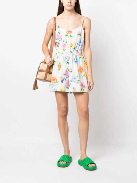 Salopete LOVE Moschino Flower Chine Jumpsuit MULTICOLOUR Femei (BM 9745289) 2