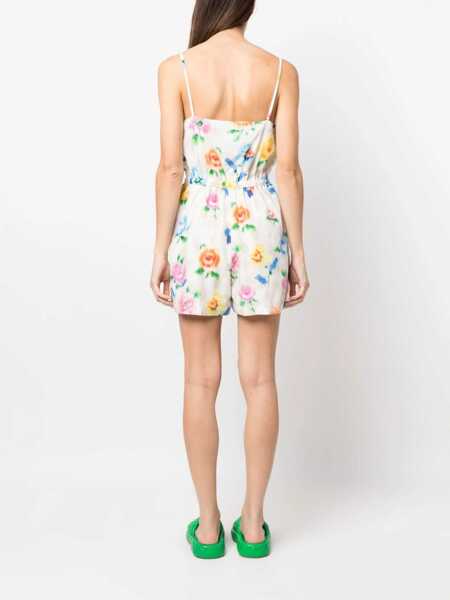 Salopete LOVE Moschino Flower Chine Jumpsuit MULTICOLOUR Femei (BM 9745289) 4