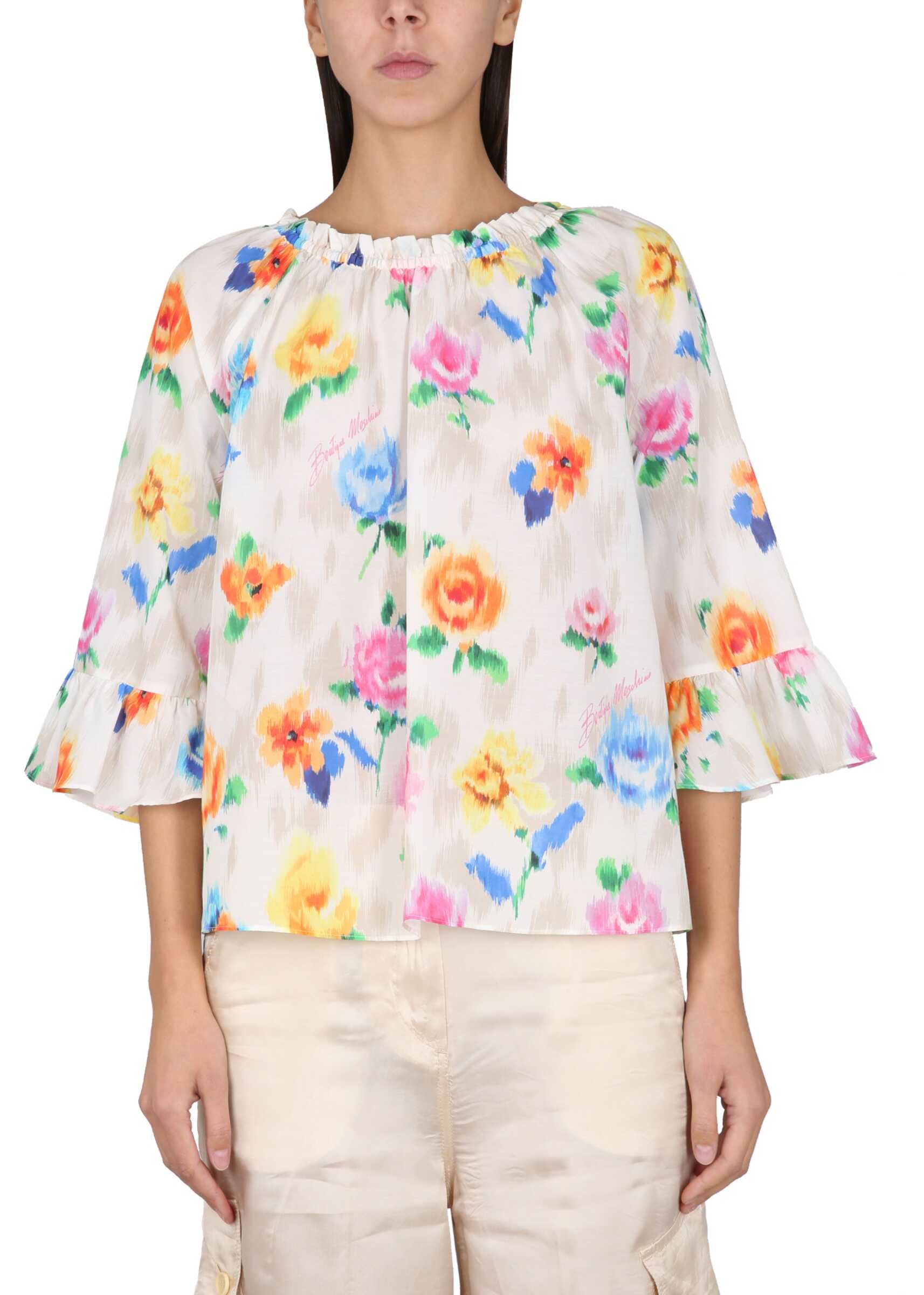 LOVE Moschino Flower Chine\' Blouse MULTICOLOUR