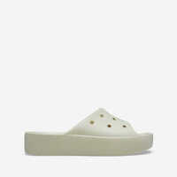Slapi Crocs Classic Platform Slide 208180 BONE Femei