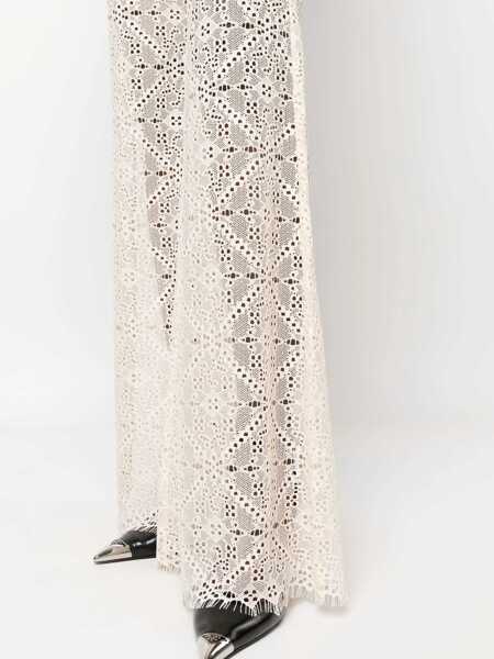 Pantaloni casual DSQUARED2 Pants With Embroidery POWDER Femei (BM 9746288) 5