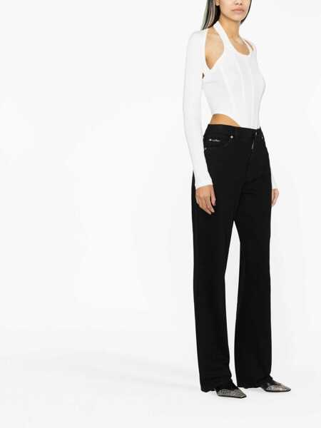 Blugi skinny Dolce & Gabbana Flare Jeans BLACK Femei (BM 9746318) 3