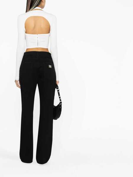 Blugi skinny Dolce & Gabbana Flare Jeans BLACK Femei (BM 9746318) 4