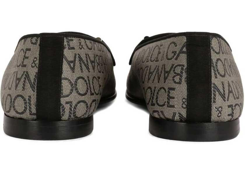 Mocasini Dolce & Gabbana Jacquard Slipper MULTICOLOUR Barbati (BM 9746330) 3