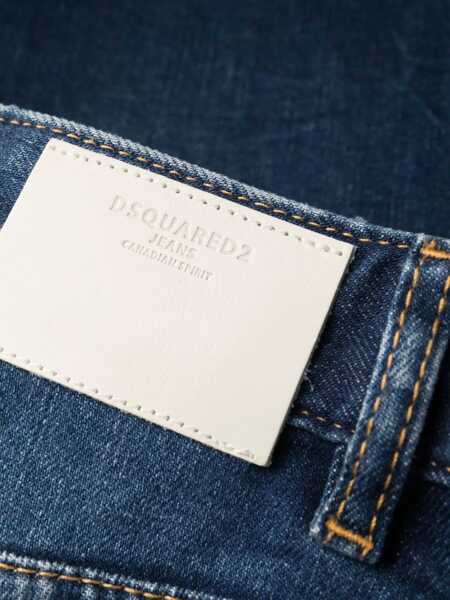 Blugi evazati DSQUARED2 Super Flare Jeans BLUE Femei (BM 9746339) 5