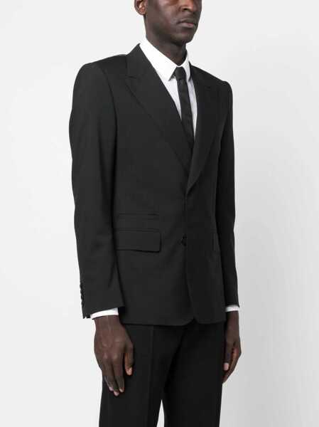 Sacouri office Dolce & Gabbana Single-Breasted Jacket BLACK Barbati (BM 9750167) 3