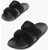 Nike Faux Fur Offcourt Duo Sliders Black