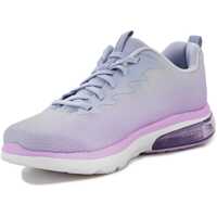 Pantofi fitness Dama - Pantofi fitness SKECHERS GO WALK AIR 2 . 0 QUICK BREEZE 124348 - GYLV Grey/Purple Femei (BM 9750536) - B-mall.ro