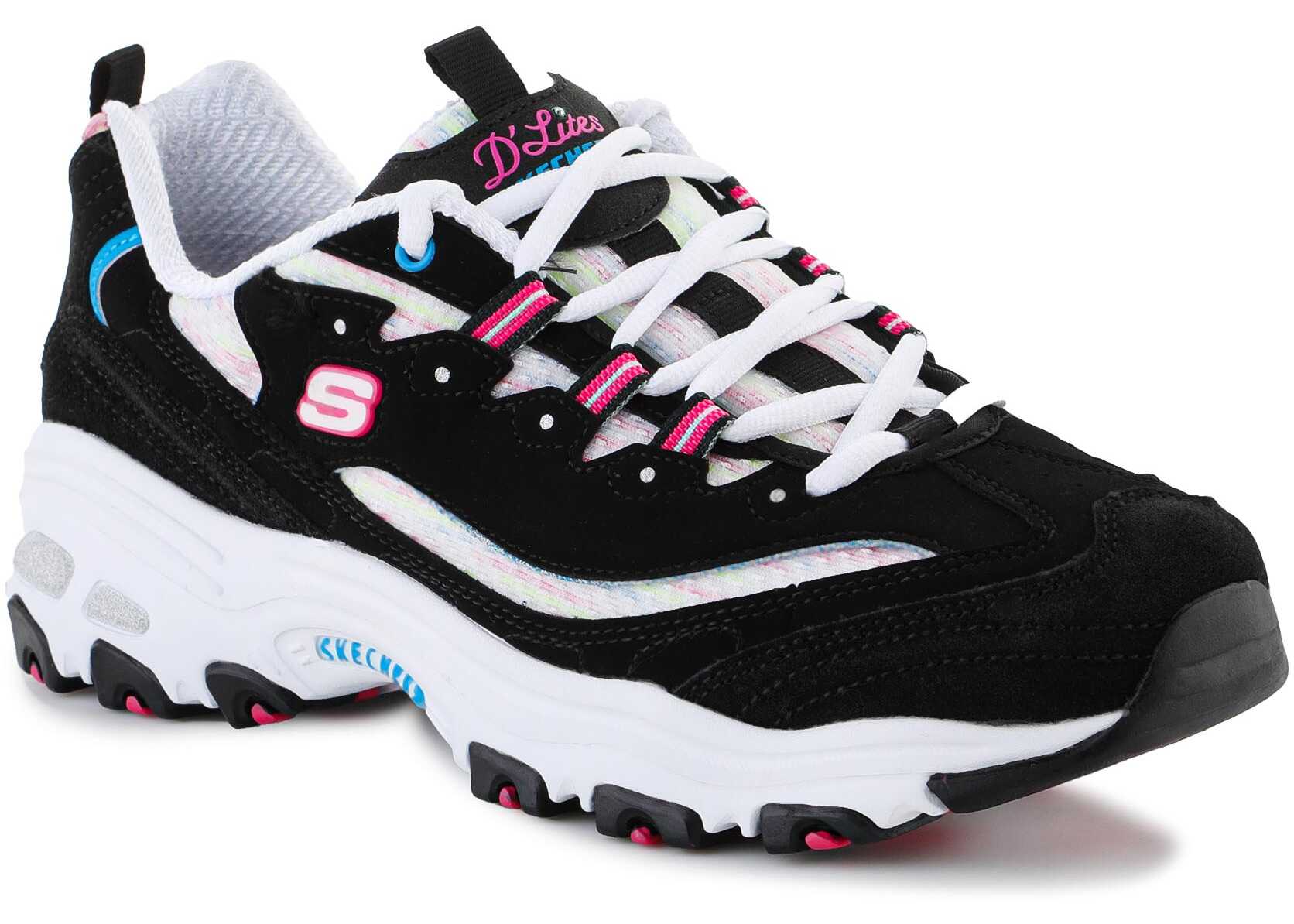 SKECHERS D \' Lites Sweet Moments 149788 - BKMT Black/Multicolor