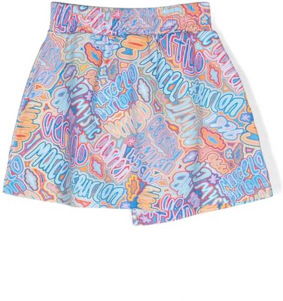 Fuste casual Marcelo Burlon Panel Sweatskirt MULTICOLOUR Fete (BM 9750683) 2