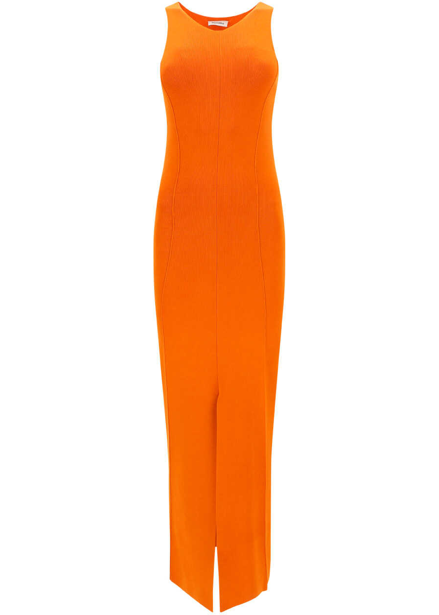 Nanushka Elia Dress ORANGE