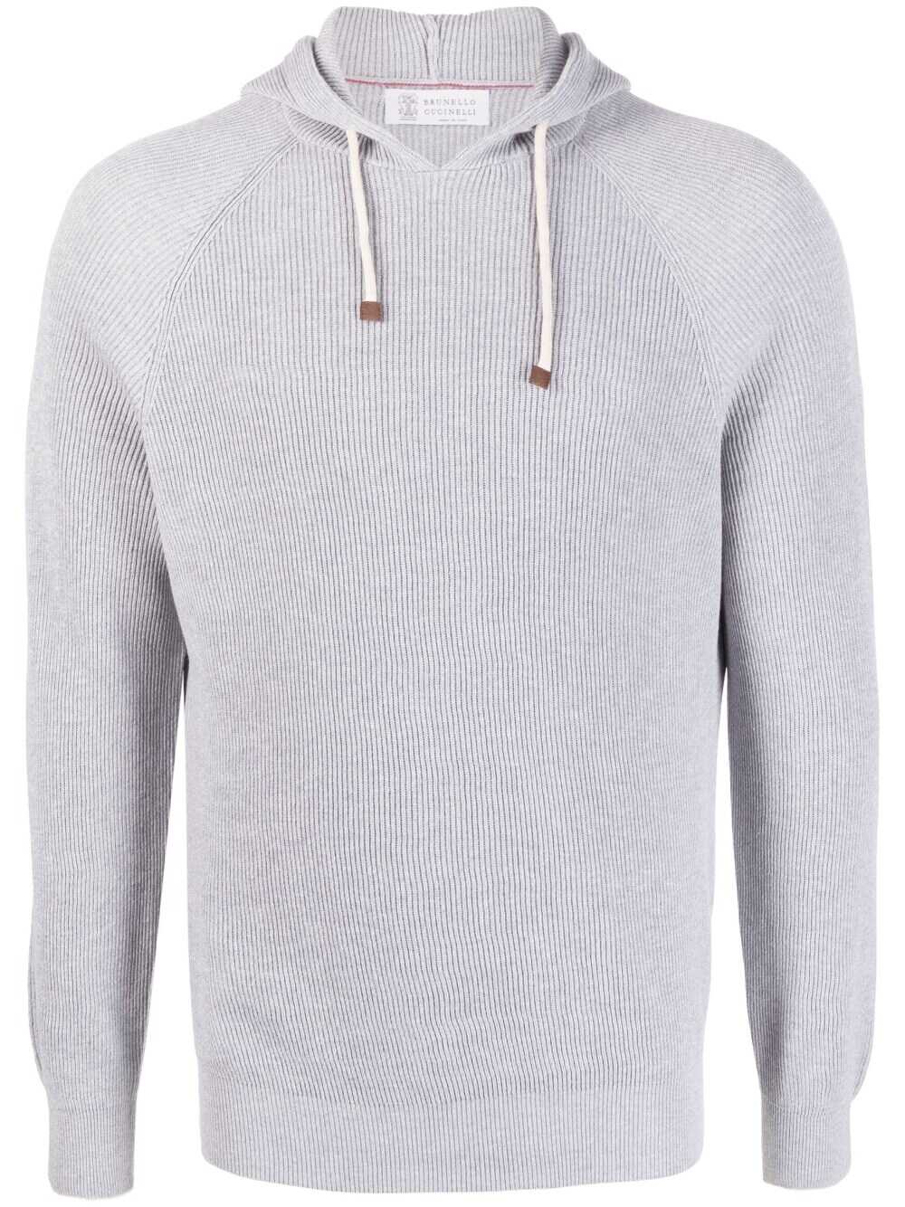 Brunello Cucinelli Sweaters Grey Grey