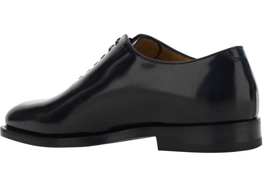 Pantofi eleganti Ferragamo Geoffrey Lace Up Shoes NERO Barbati (BM 9752519) 4