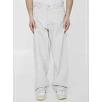 Pantaloni Cotton Denim Trousers Barbati