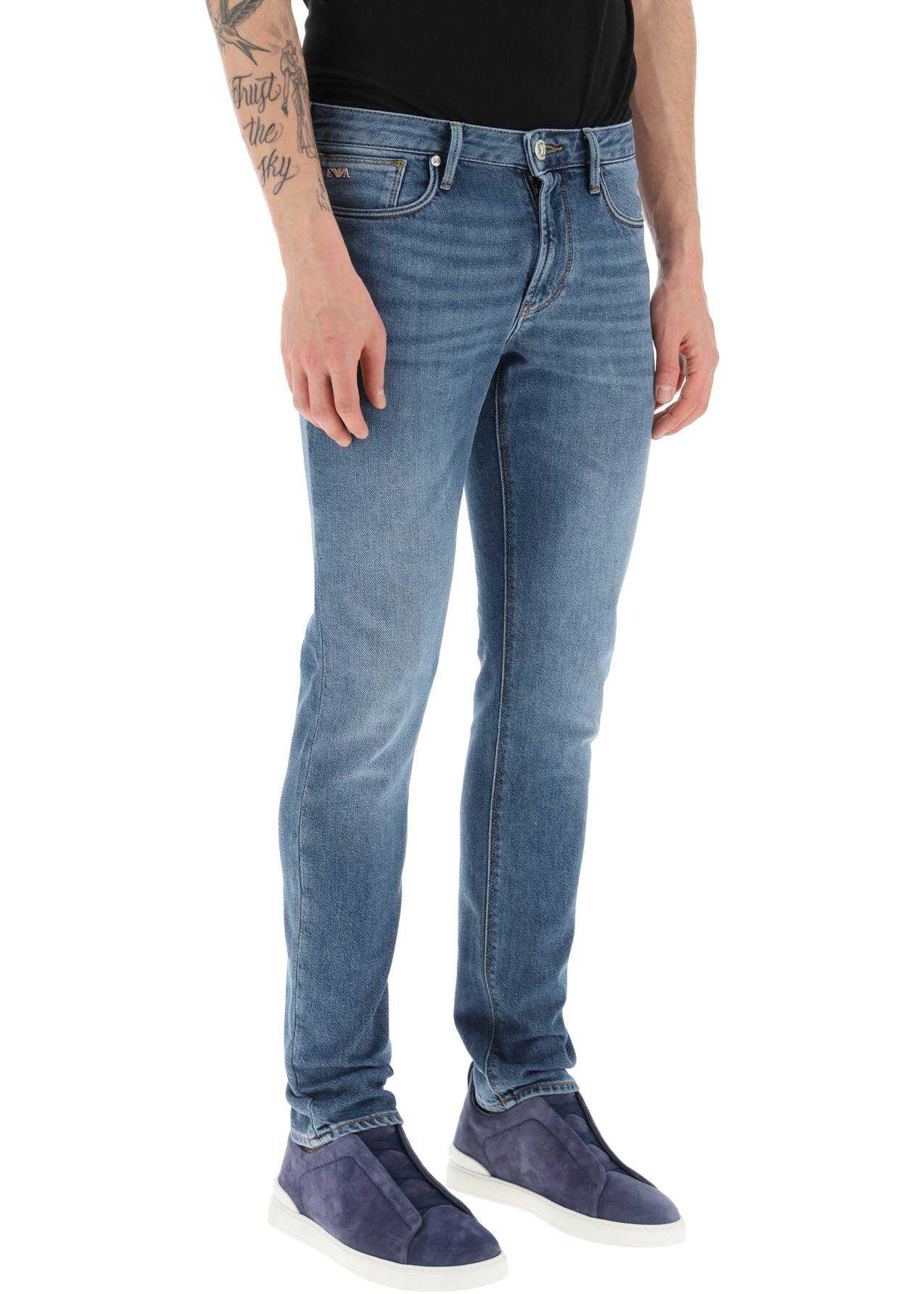 Emporio Armani J06 Slim Fit Jeans DENIM BLU MD