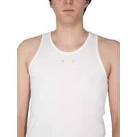 Tricouri pentru Barbati - Tricouri Maison Margiela Cotton Tank Top WHITE Barbati (BM 9754091) - B-mall.ro