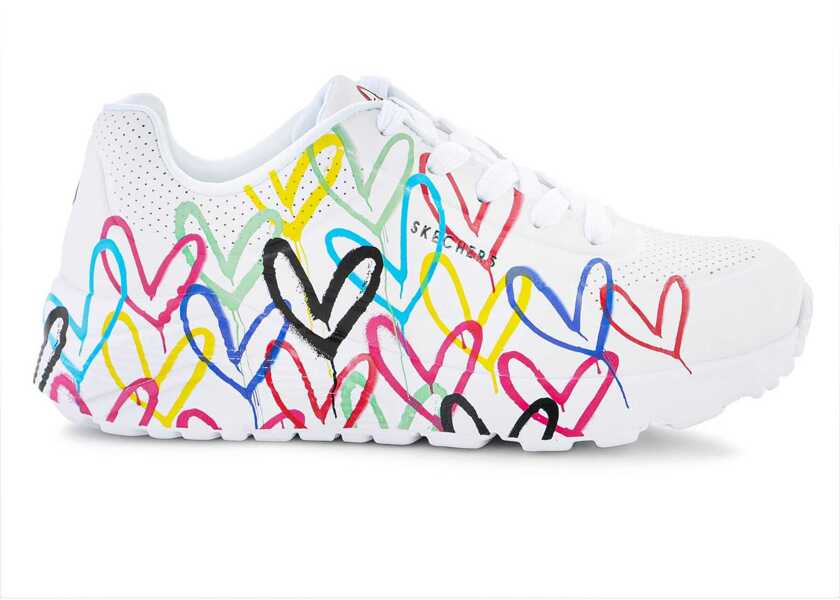 Sneakers SKECHERS UNO LITE SPREAD THE LOVE 314064L - WMLT White/Multicolor Fete (BM 9754352) 5