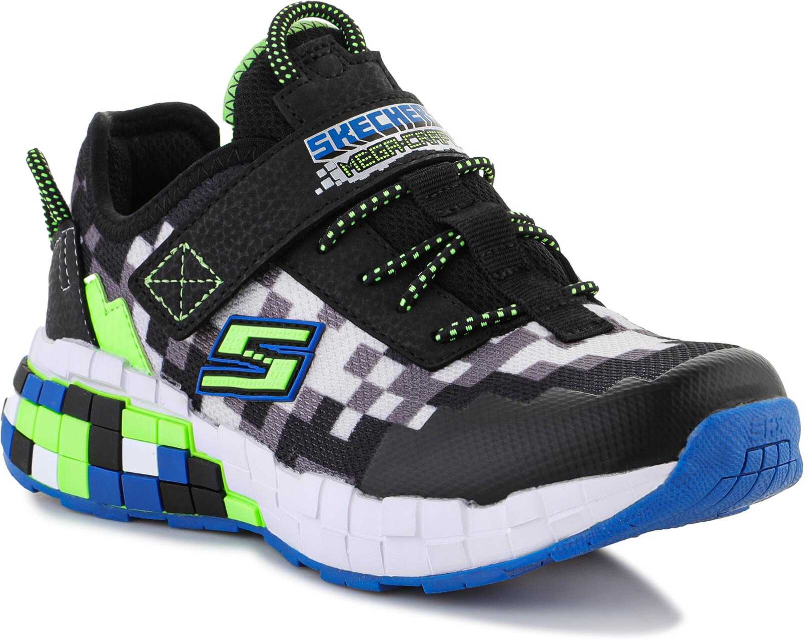 SKECHERS MEGA - CRAFT 400000L - BBLM Black/Green/Multicolor