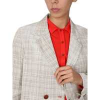 Sacouri ALYSI Dama - Sacouri ALYSI Double-Breasted Blazer BEIGE Femei (BM 9754373) - B-mall.ro