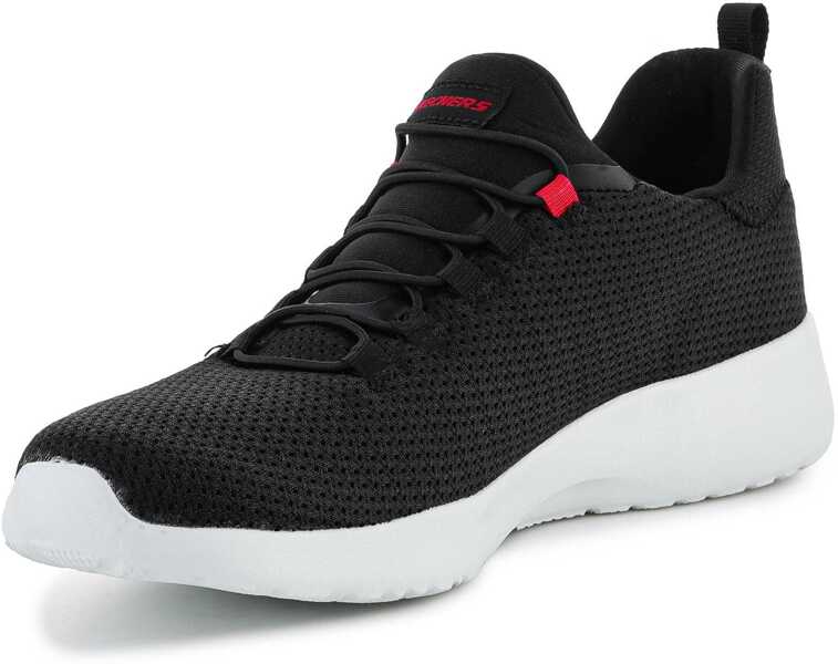 Pantofi fitness SKECHERS DYNAMIGHT 58360 - BKRD Black/Grey Barbati (BM 9754532) 5