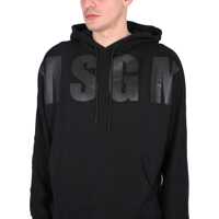 Bluze de trening MSGM pentru Barbati - Bluze de trening MSGM Sweatshirt With Maxi Logo BLACK Barbati (BM 9754610) - B-mall.ro