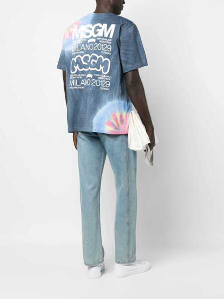 Tricouri MSGM Msgm X Butter Studio T-Shirt MULTICOLOUR Barbati (BM 9754613) 2