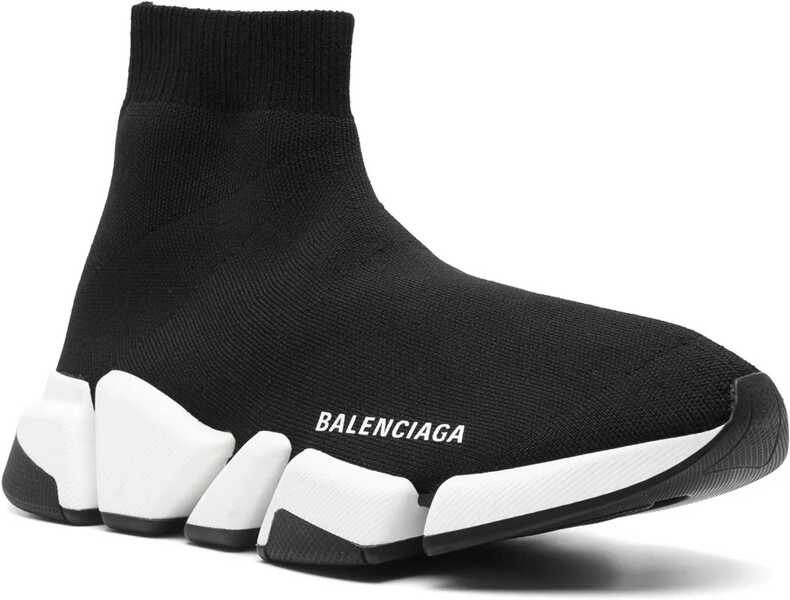 Sneakers Balenciaga Speed Sneakers BLACK/WHITE/BLACK Femei (BM 9754739) 2