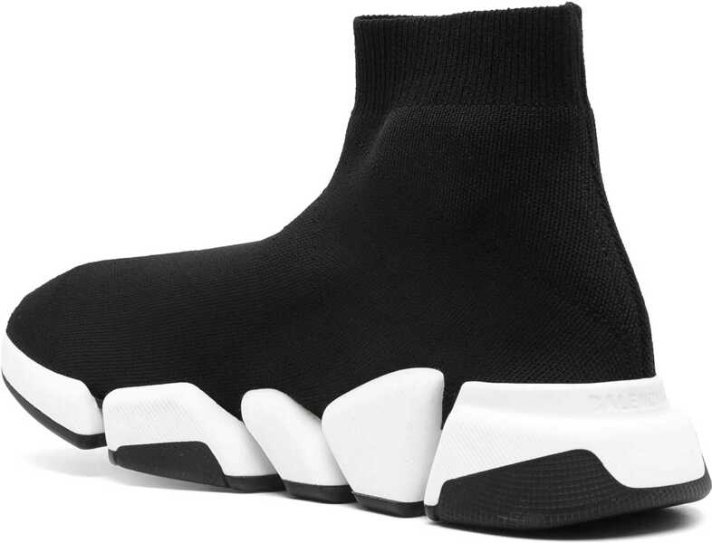 Sneakers Balenciaga Speed Sneakers BLACK/WHITE/BLACK Femei (BM 9754739) 3
