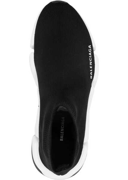 Sneakers Balenciaga Speed Sneakers BLACK/WHITE/BLACK Femei (BM 9754739) 4