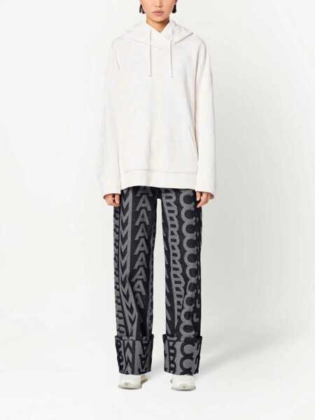 Hanorace Marc Jacobs Monogram Sweatshirt WHITE Femei (BM 9756827) 3